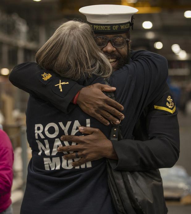People hugging