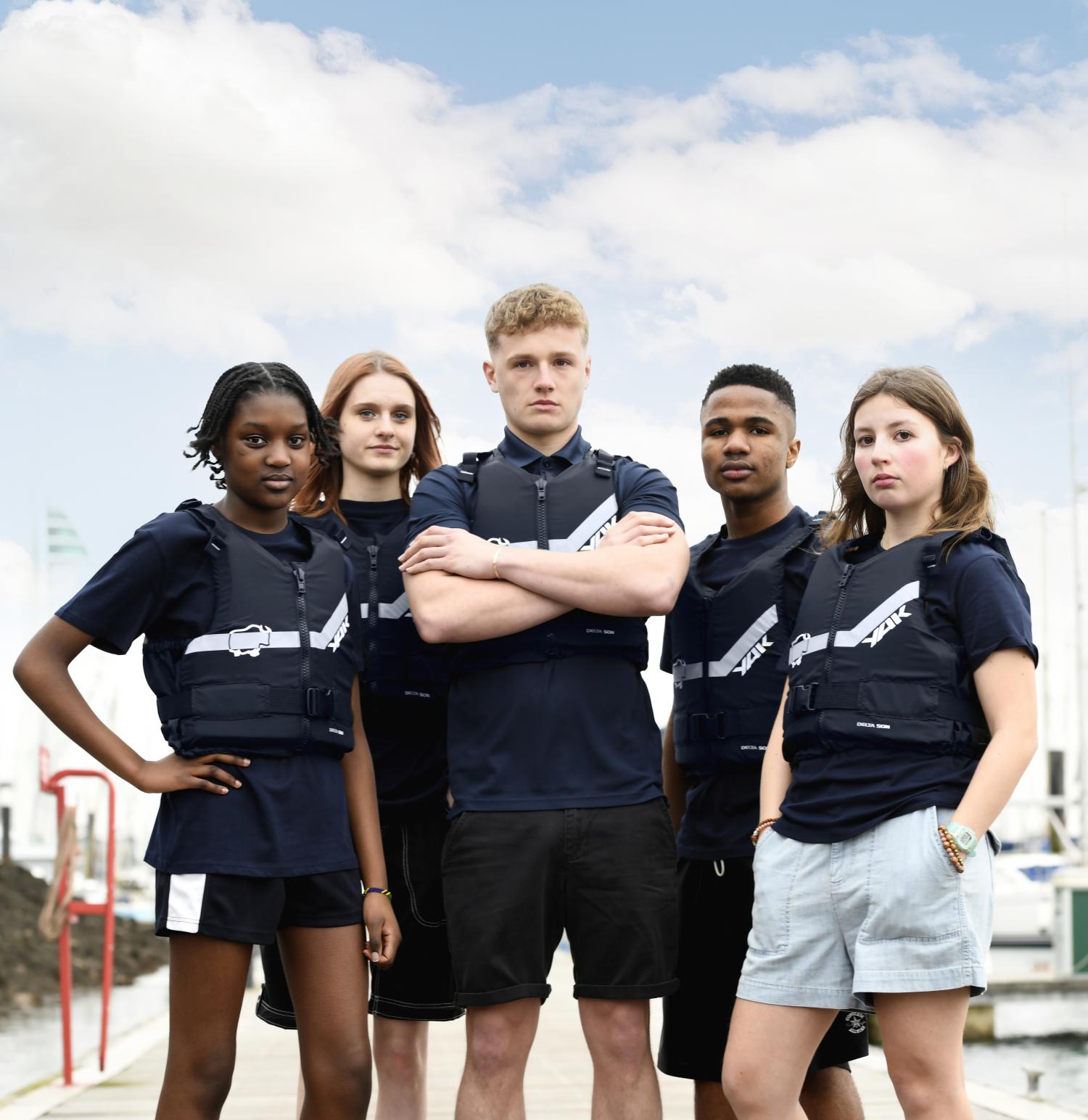 Kids attending the Sail Together Programme for RN Families